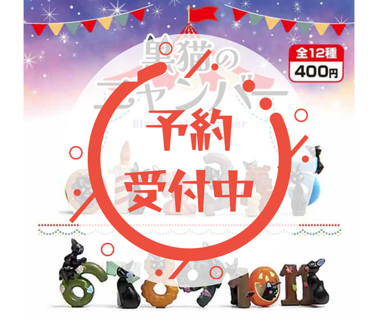 [Jun Pre-order] Black Cat Nyumber [Complete Set of 12]
