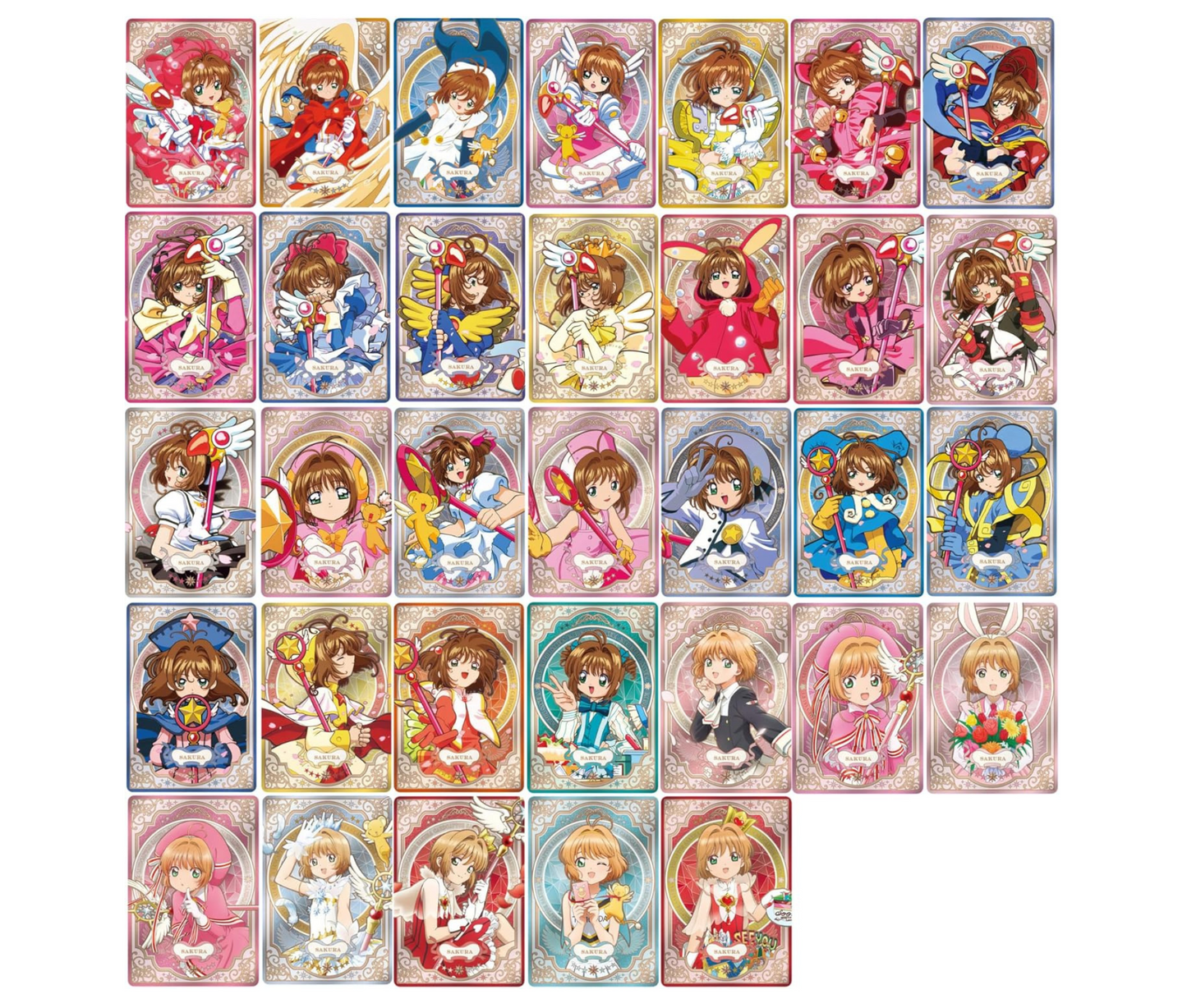 カードキャプターさくら ウエハース 25th anniversary [全33種セット]