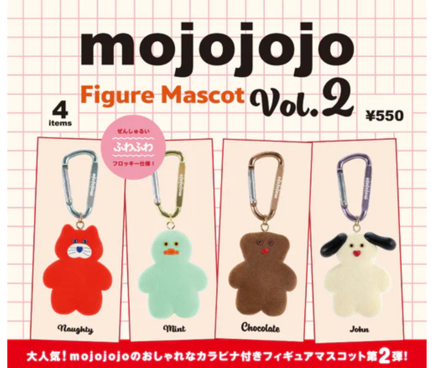 mojojojo Figure Mascot Vol.2[Complete Set of 4]