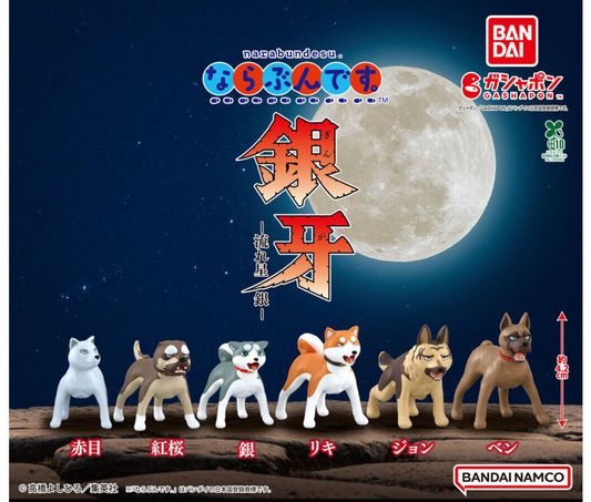 ならぶんです。 銀牙―流れ星 銀―［全6種セット］