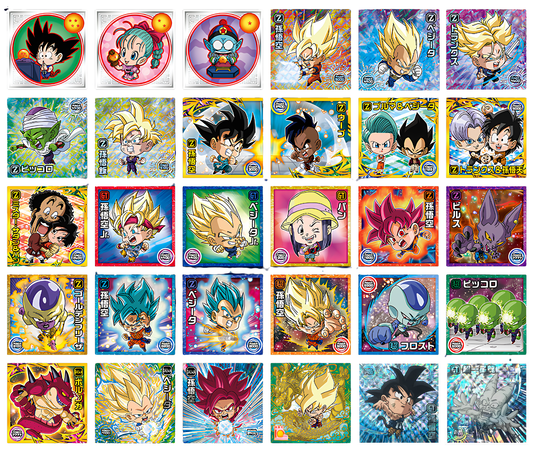 ドラゴンボール 超戦士シールウエハース超 超絶感謝の十周年 [全30種セット（フルコンプ）]