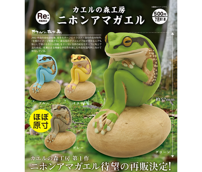 【8月予約】《再販》カエルの森工房 二ホンアマガエル［全4種セット］