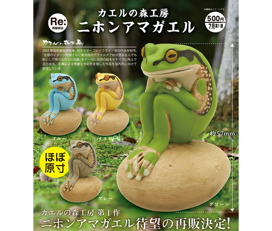 Kaeru no Mori Koubou Buji Kaeru Strap 2 [Complete Set of 4