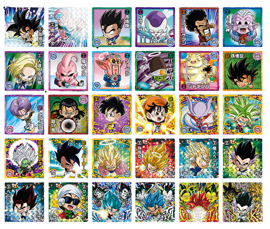 ドラゴンボール 超戦士シールウエハース超 融合と合体の超越者 [全30種セット（フルコンプ）]