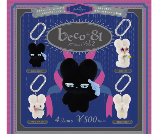 [Jun Pre-order]beco+81 Figure Mascot Vol.2[Complete Set of 4]