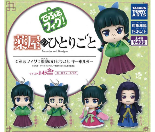 [Apr Pre-order] Defo-Fig! The Apothecary Diaries Key Holder[Complete Set of 4]