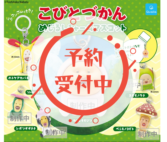 【1月予約】こびとづかん めじるしチャームマスコット［全6種セット］