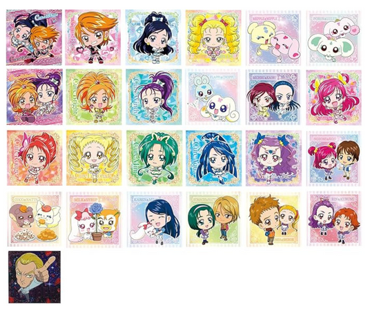 にふぉるめーしょん プリキュアオールスターズ シールウエハース [全25種セット]