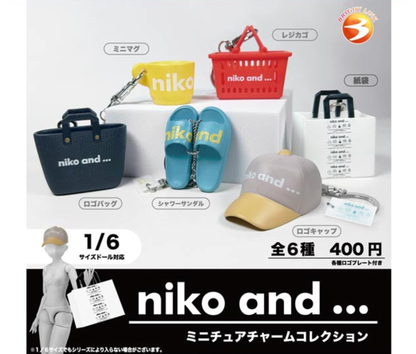 【7月予約】《再販》niko and…　ミニチュアチャームコレクション［全6種セット］