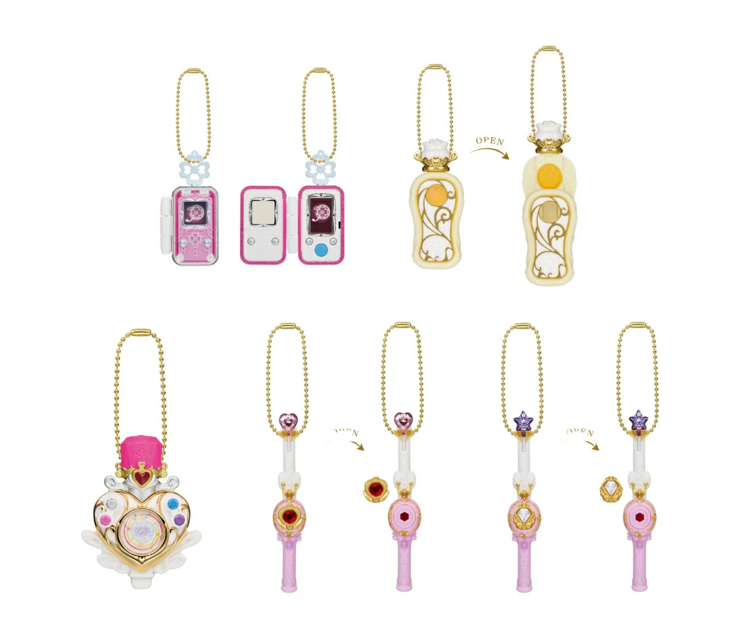 MINI CHARM COLLECTION4 PRECURE ALLSTARS［全5種セット］