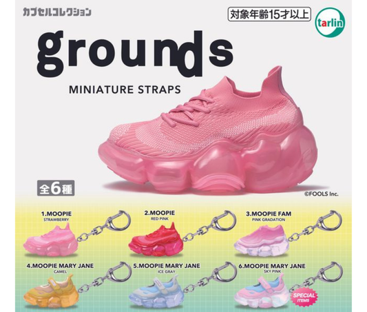 grounds ミニチュアストラップ［全6種セット］