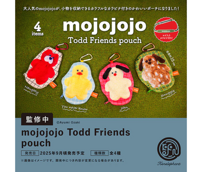 【10月予約】mojojojo Todd Friends pouch［全4種セット］